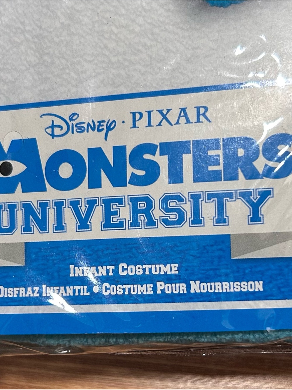 NEW Infant Baby Disney Pixar Monsters Inc University Sulley Costume SIZE 12-18M - Picture 6 of 9
